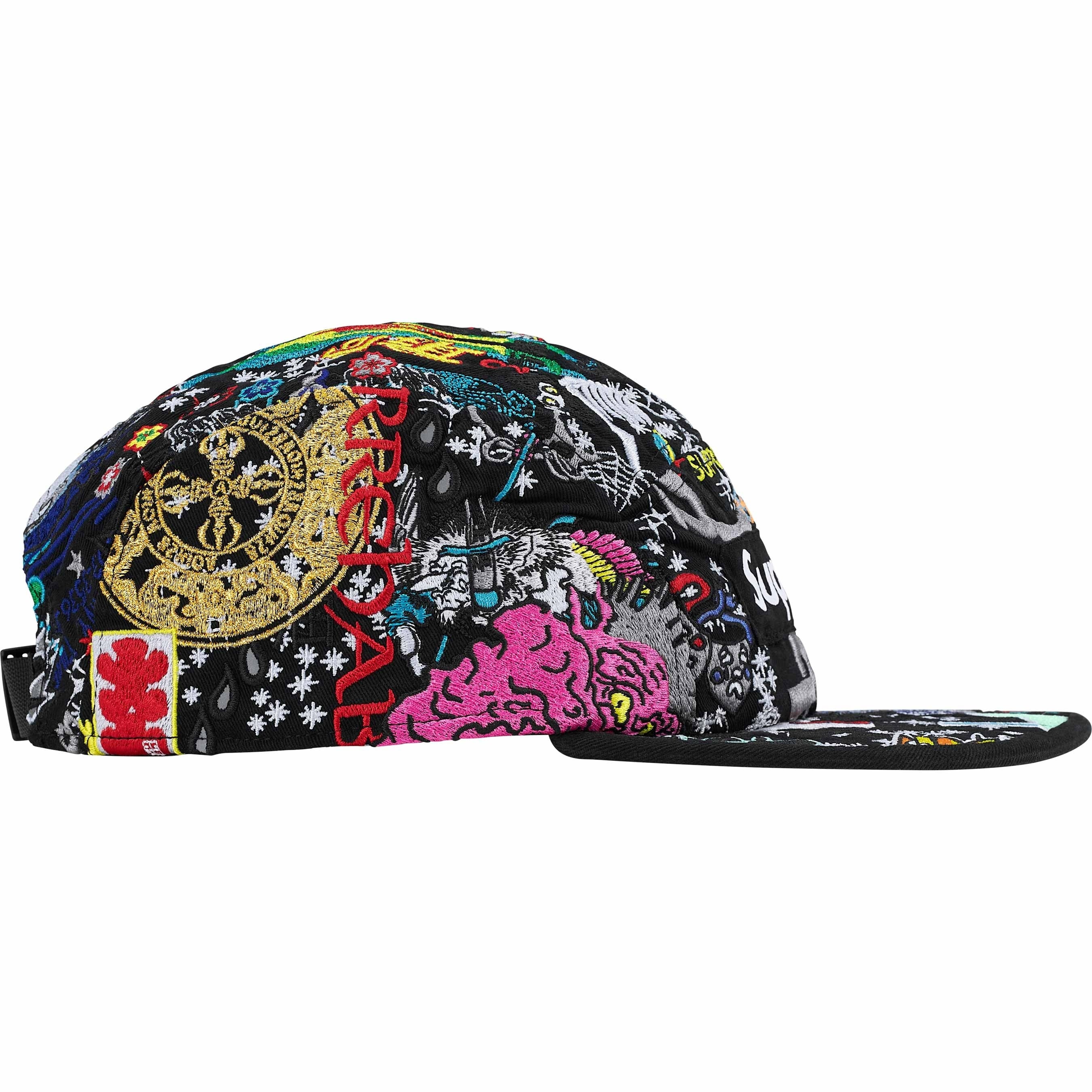 AOI Embroidered Camp Cap view 5